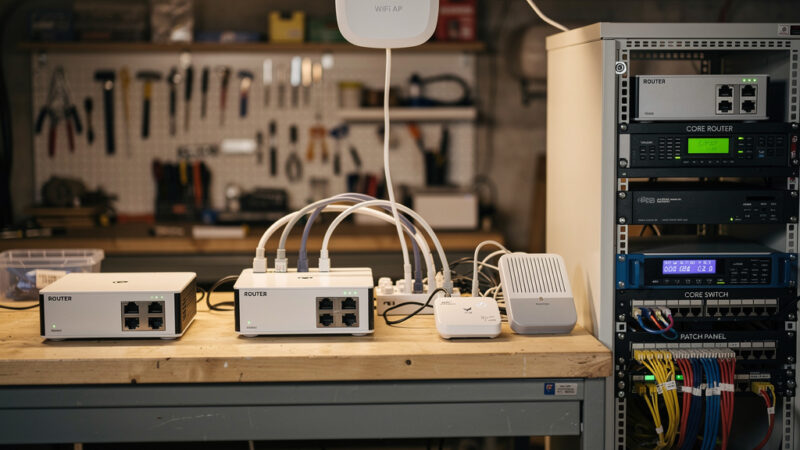 5 homelab network builds