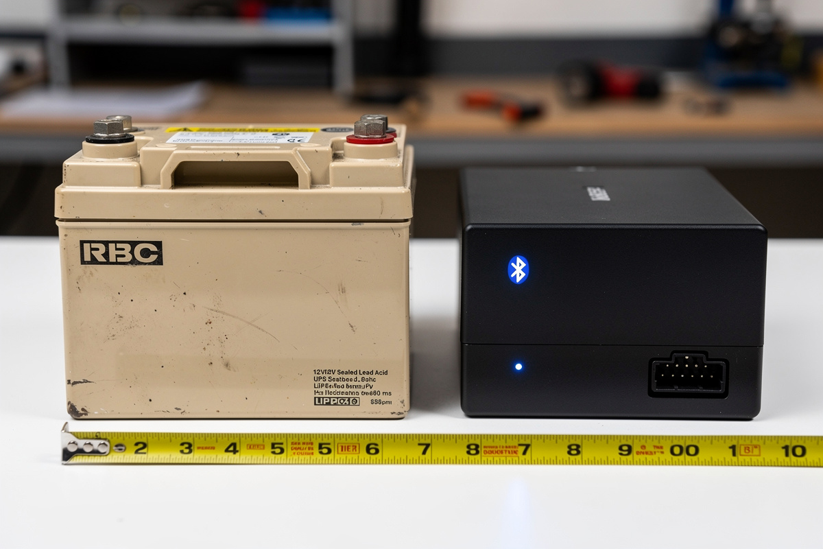 Sealed lead-acid versus LiFePO4 UPS battery side-by-side comparison