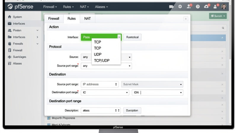Pfsense firewall rules tutorial