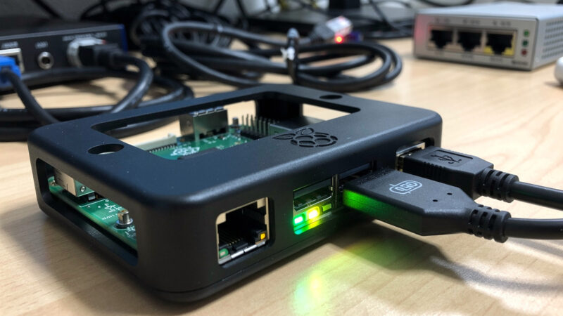 Raspberry pi router speed test