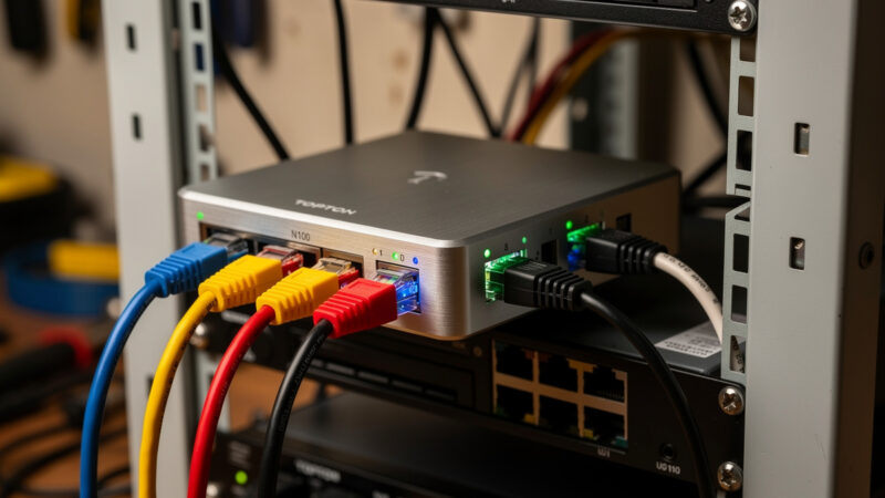 Topton N100 router build