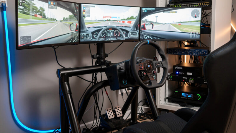 Internet for sim racing
