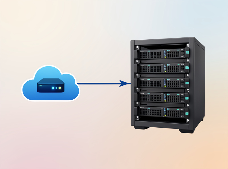 A low-cost cloud VPS linked by an encrypted WireGuard tunnel to a home server rack