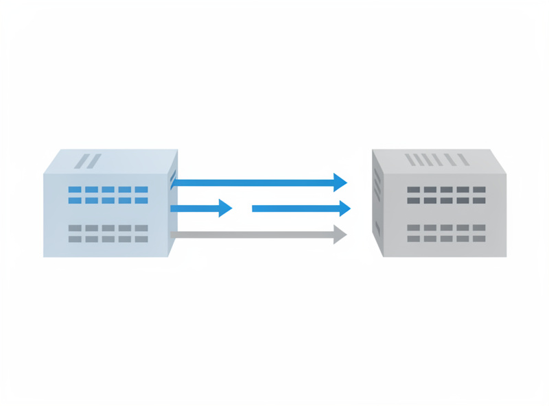 Two home routers connected in series illustrating a double NAT topology with private addresses