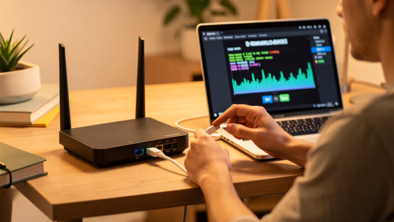 Install openwrt