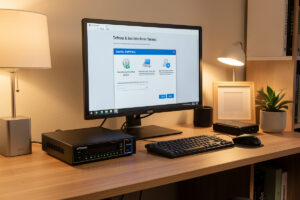 pfSense firewall appliance during Suricata IDS installation and setup
