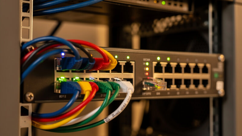 Managed switch setup