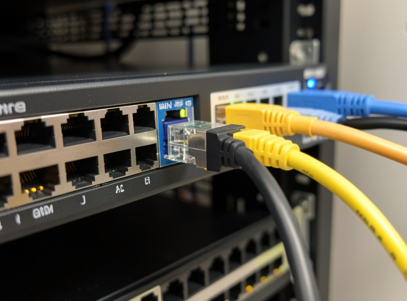 Homelab analysis machine on a switch SPAN port capturing intra-VLAN traffic