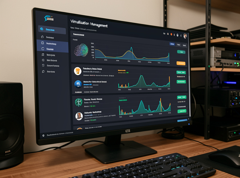 Proxmox VE web dashboard showing virtual machines, LXC containers, and storage pools on a home server