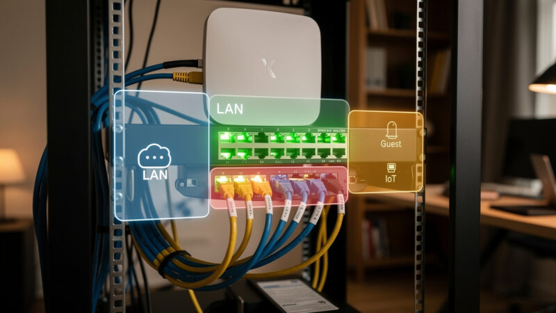 Multiple ssids with VLAN tagging