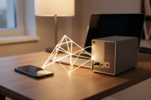 Tailscale and Headscale mesh overlay across home network devices