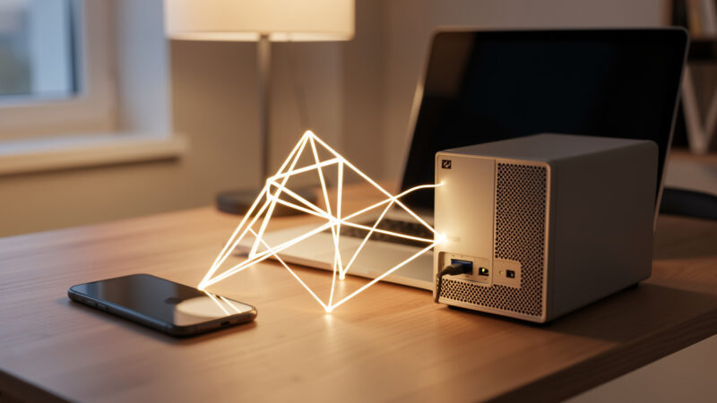Tailscale and Headscale mesh overlay across home network devices