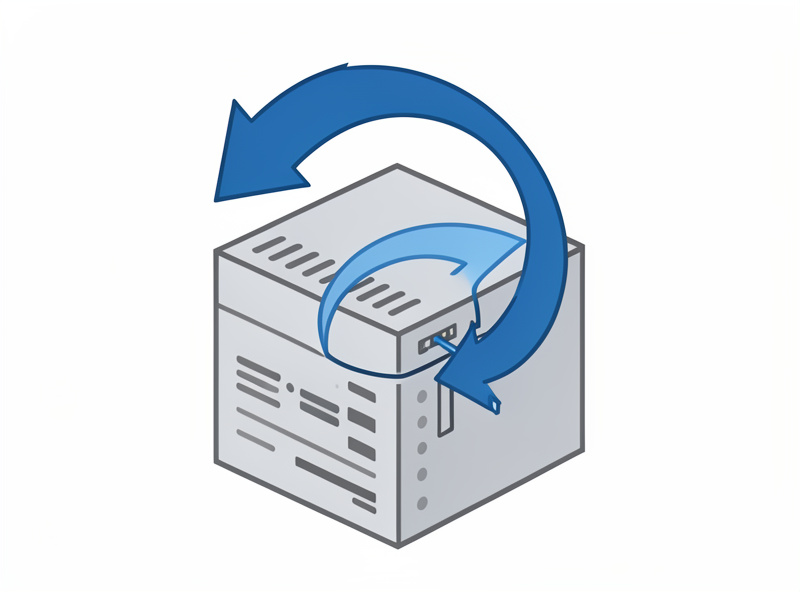 Illustration of NAT loopback hairpin traffic looping back inside a home router