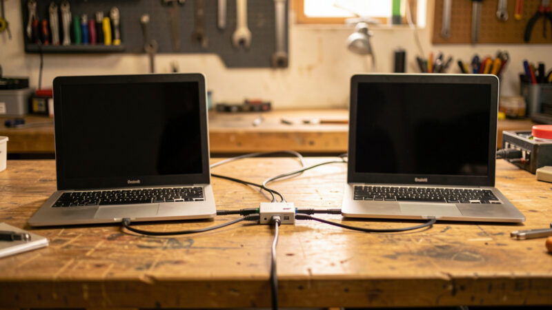 WireGuard vs OpenVPN comparison on a home network firewall bench